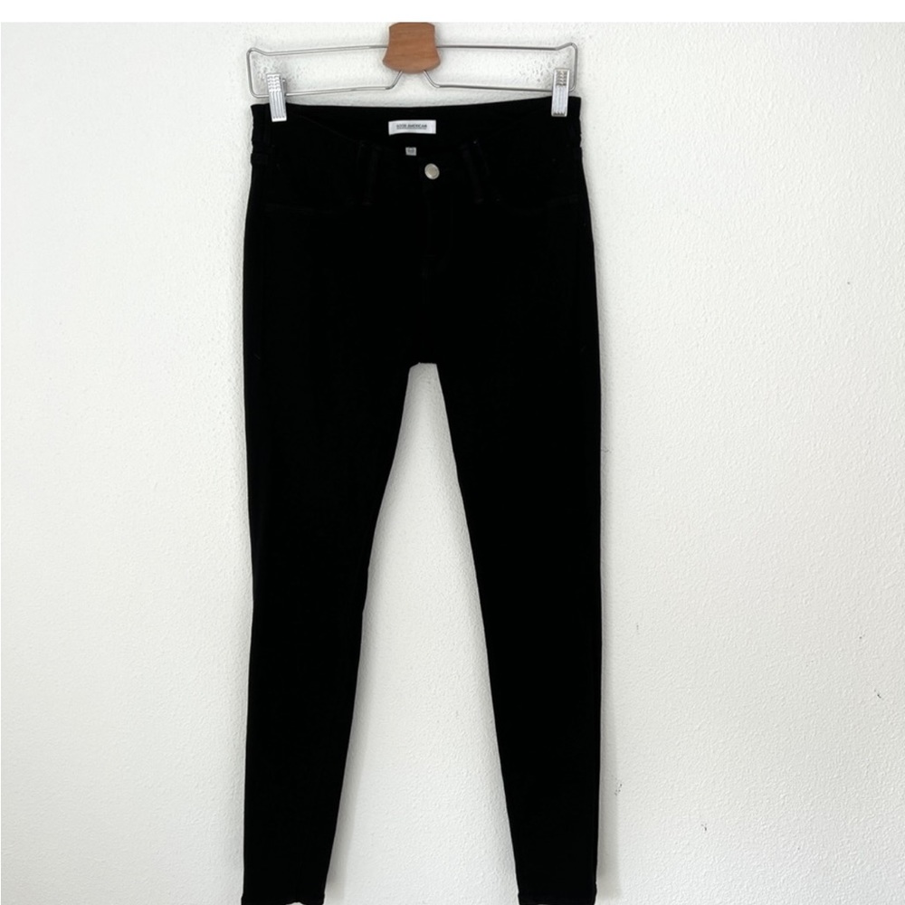 Good American Good Mama Honeymoon Low Rise Maternity Skinny Jean Denim 6 / 28